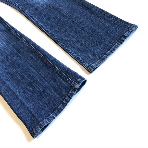 Banana Republic Urban Bootcut Jeans Blue Women's Sz 4 - Picture 4 of 10